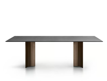 GULLWING - Rectangular reconstructed stone table by Lema - view 3