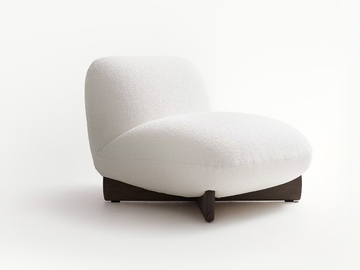 HASU - Armchair by Lema - view 2