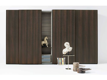 TEXT - Custom wardrobe with sliding doors by Lema - view 2