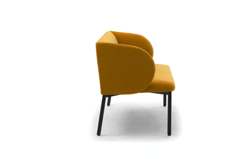 LIV - Contemporary style 2 seater fabric leisure sofa by Leyform - view 3