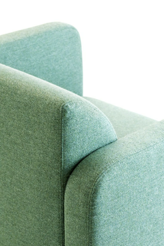 LIA - 2 seater fabric leisure sofa by Leyform - view 3