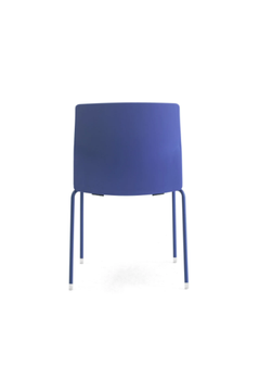 OCEAN - Recycled plastic chair by Leyform - view 3