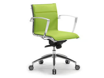 ORIGAMI LX - Fabric office chair with armrests with 5-Spoke base by Leyform - view 2