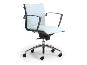 ORIGAMI LX - Fabric office chair with armrests with 5-Spoke base by Leyform - view 3