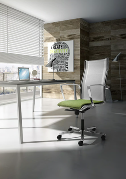ORIGAMI RX - Office chair with armrests with 5-Spoke base by Leyform - view 3
