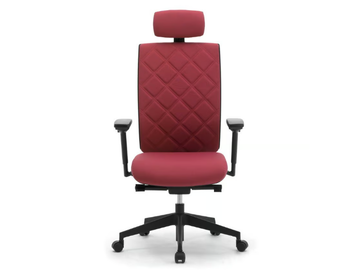 WIKI TECH - Height-adjustable fabric office chair with 5-Spoke base by Leyform - view 3