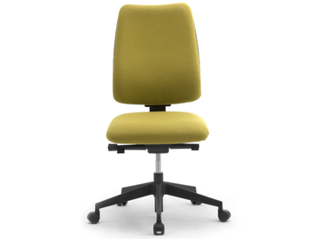 DD-4 - Swivel fabric office chair with castors by Leyform - view 3