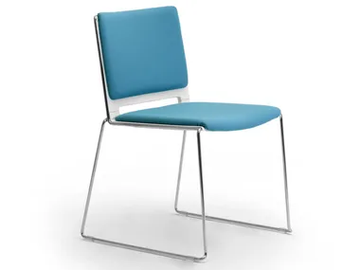ILIKE - Fabric and polypropylene chair by Leyform - view 2