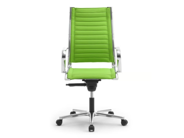 ORIGAMI TD - Fabric office chair with armrests with 5-Spoke base by Leyform - view 3