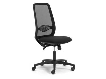 STAR - Swivel fabric office chair with 5-Spoke base by Leyform - view 2