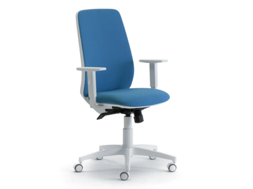 STAR - TECH - Fabric office chair with armrests with 5-Spoke base by Leyform - view 2