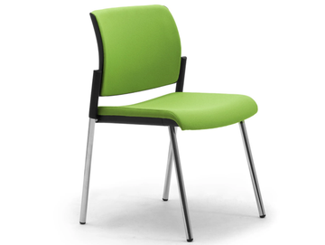 WIKI - Upholstered fabric chair open back by Leyform - view 2