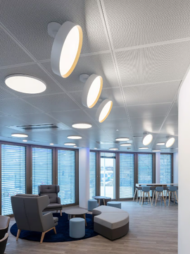 BASIC SUPERFLAT L7 - LED semi-inset ceiling lamp by Lightnet - view 3