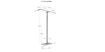 CUBIC EVOLUTION F7 - LED floor lamp by Lightnet - view 3