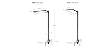 CUBIC EVOLUTION T2/T3 - LED desk lamp by Lightnet - view 3