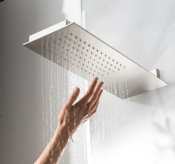 SOF015 - Rectangular stainless steel rain shower by Linki - view 3
