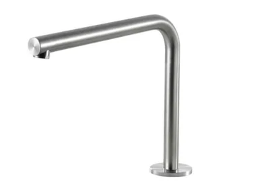 CANNE 033 - Deck-mounted stainless steel sink spout by Linki - view 2