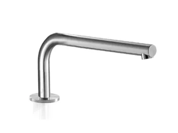 CANNE 034 - Deck-mounted stainless steel bathtub spout by Linki - view 2