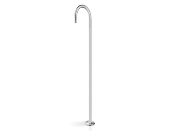 CANNE 050 - Floor standing stainless steel sink spout by Linki - view 2
