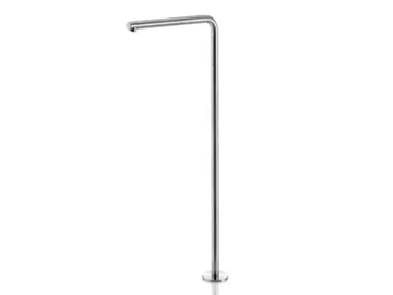 CANNE 063 - Floor standing stainless steel bathtub spout by Linki - view 2