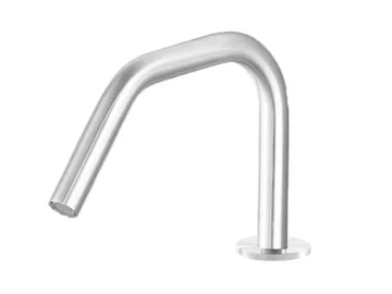 CANNE 209 - Deck-mounted stainless steel bathtub spout by Linki - view 2
