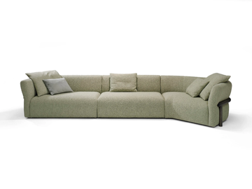 WILLOW - Modular fabric sofa by Linteloo - view 2