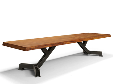 SICILIAN - Rectangular solid wood dining table by Linteloo - view 2