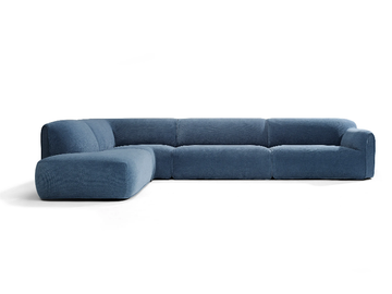 BROADWAY - Corner fabric sofa by Linteloo - view 2