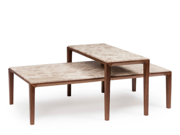 MILES - Low marble coffee table by Linteloo - view 3