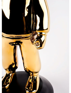 THE GOLDEN GUEST - BIG - Porcelain decorative object by Lladró - view 3