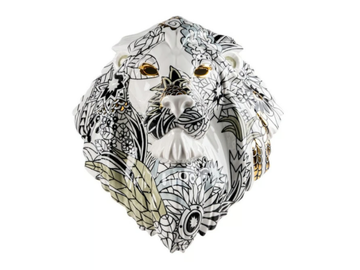 LION MASK / WILD NATURE - Porcelain decorative object by Lladró - view 2