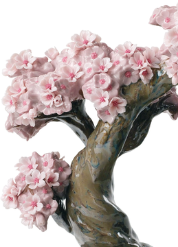 BLOSSOMING TREE - Porcelain decorative object by Lladró - view 3