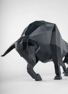 BULL - Porcelain decorative object by Lladró - view 3