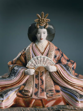 HINA DOLLS - EMPRESS - Porcelain decorative object by Lladró - view 3