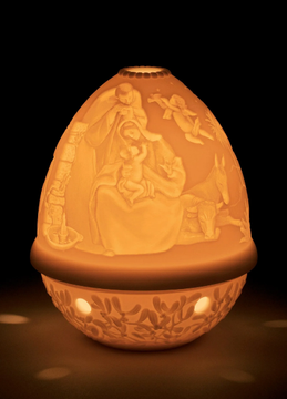 NATIVITY - Cordless porcelain table lamp by Lladró - view 3