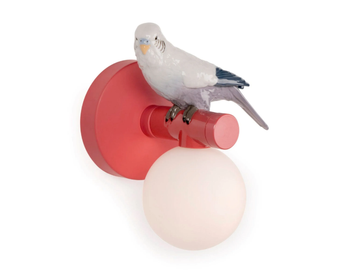 PARROT - Porcelain wall lamp by Lladró - view 2