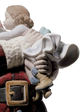 SANTA I'VE BEEN GOOD! - Porcelain decorative object by Lladró - view 3