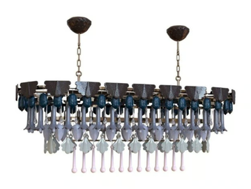 SEASONS 150cm - Porcelain chandelier by Lladró - view 2