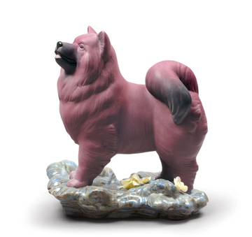 THE DOG - Porcelain decorative object by Lladró - view 3