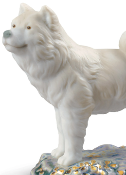 THE DOG MINI - Porcelain decorative object by Lladró - view 3
