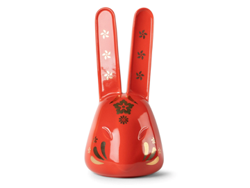 THE RABBIT - Porcelain decorative object by Lladró - view 2
