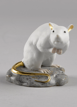 THE RAT MINI - Porcelain decorative object by Lladró - view 3