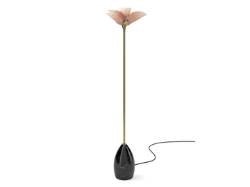 BLOSSOMS - Metal floor lamp by Lladró - view 2