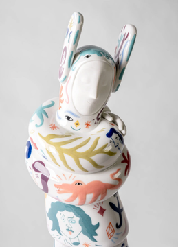 EMBRACED - Porcelain decorative object by Lladró - view 3