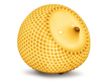 HEDGEHOG - Porcelain table lamp with USB charging by Lladró - view 2