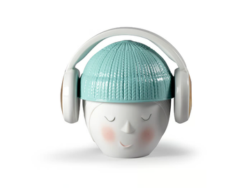 LEE HEADPHONES - Porcelain storage box by Lladró - view 2