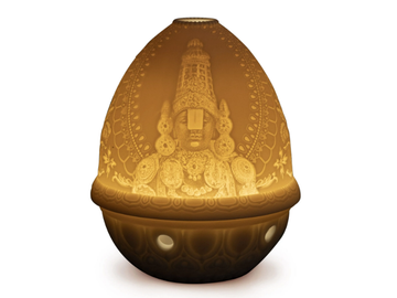 LORD BALAJI - Cordless porcelain table lamp by Lladró - view 2