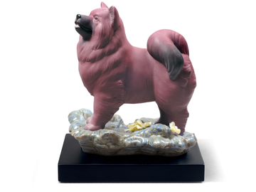 THE DOG - Porcelain decorative object by Lladró - view 2