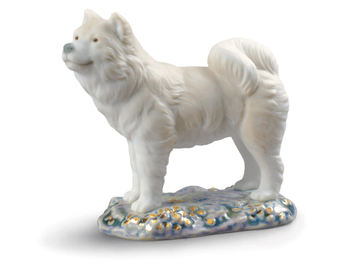 THE DOG MINI - Porcelain decorative object by Lladró - view 2