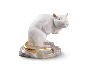 THE RAT MINI - Porcelain decorative object by Lladró - view 2